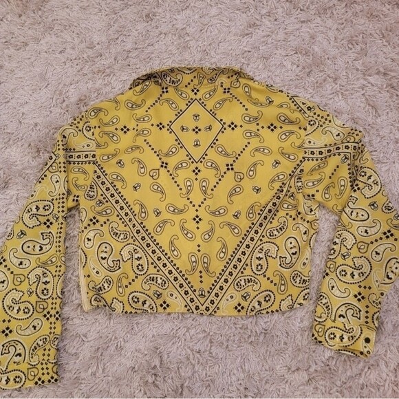 ZARA crop Blouse size S - Picture 6 of 7